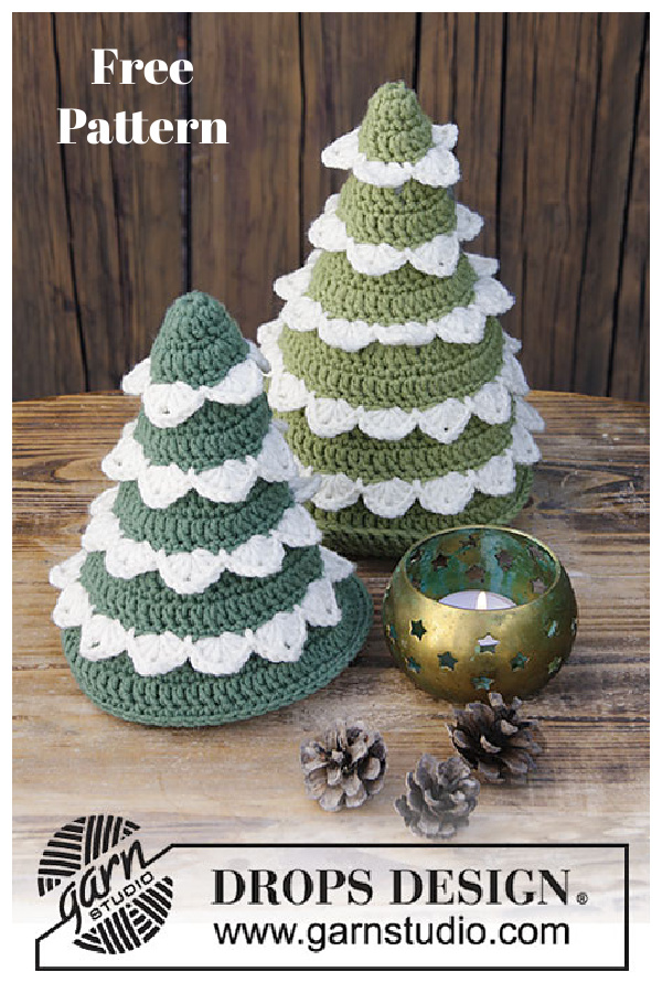The Christmas Forest Free Crochet Pattern