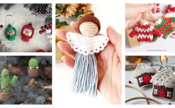 10+ Cute Christmas Ornament Free Crochet Patterns