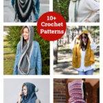 10+ Hooded Scarf Crochet Patterns