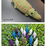 All in One Crocodile Alligator Amigurumi Free Crochet Pattern