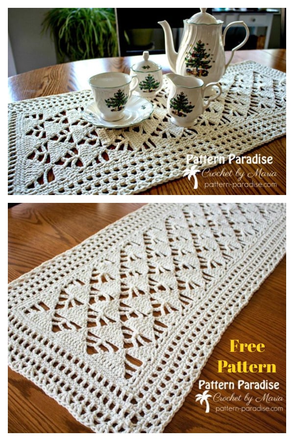 Table Runner Crochet Patterns Free