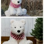 Amigurumi Peppermint the Polar Bear Free Crochet Pattern