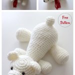 Amigurumi Polar Bear Buddy Free Crochet Pattern