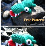 Baby Alligator Amigurumi Free Crochet Pattern