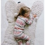 Bear Blanket Rug Free Crochet Pattern
