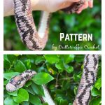 Betty the Ball Python Snake Amigurumi Crochet Pattern