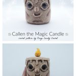 Callen the Magic Candle Crochet Pattern