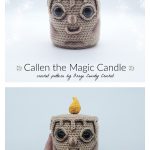 Callen the Magic Candle Free Crochet Pattern