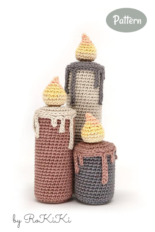 Candle Crochet Pattern