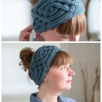 Cascina Cabled Headband Free Crochet Pattern