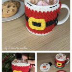 Christmas Cosy Mug Free Crochet Pattern