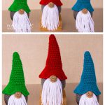 Christmas Gnome Free Crochet Pattern and Video Tutorial