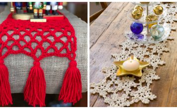 Christmas Table Runner Free Crochet Patterns