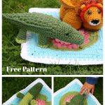Colin the Crocodile Amigurumi Free Crochet Pattern