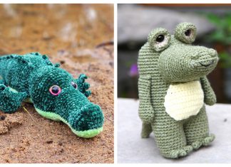Alligator Crocodile Amigurumi Crochet Patterns