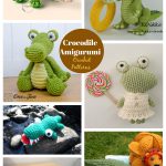 7 Crocodile Amigurumi Crochet Patterns