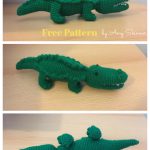 Crocodile Amigurumi Free Crochet Pattern