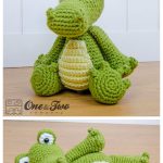 Crocodile Amigurumi Plush Toy Gift Crochet Pattern