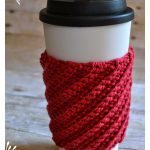 Crooked Coffee Cozy Free Crochet Pattern