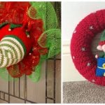 Elf Christmas Wreath Crochet Patterns