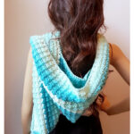 Faerie Mist Hooded Scarf Free Crochet Pattern and Video Tutorial