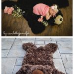 Faux Bear Skin Nursery Rug Crochet Pattern