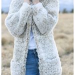Faux Fur Coat Free Crochet Pattern