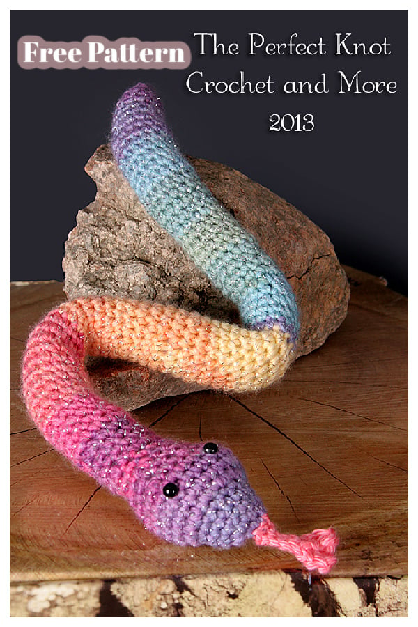 Hissy Snake Amigurumi Free Crochet Pattern