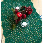 Holiday or Any Day Table Runner Free Crochet Pattern