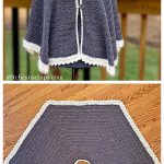 Icing on the Circle Cape Free Crochet Pattern