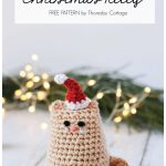 Itty Bitty Kitty Christmas Cat Free Crochet Pattern