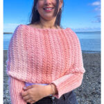 Jade Sweater Scarf Free Crochet Pattern and Video Tutorial