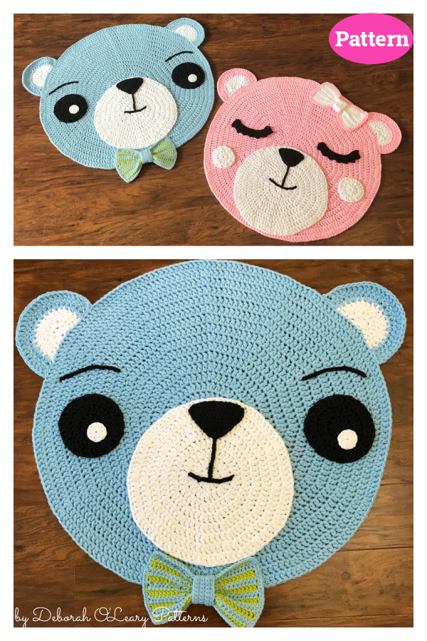 Little Bears Nursery Rugs Crochet Pattern
