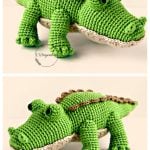 Nile Crocodile Amigurumi Crochet Pattern