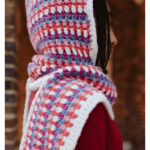 OMG Hooded Scarf Free Crochet Pattern