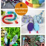 8 Snake Amigurumi Crochet Patterns