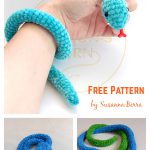 Snake Plushie Free Crochet Pattern