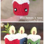 Tiny Candles Free Crochet Pattern and Video Tutorial
