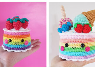 10+ Cake Amigurumi Crochet Patterns