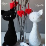 Valentine’s Day Cat Free Crochet Pattern