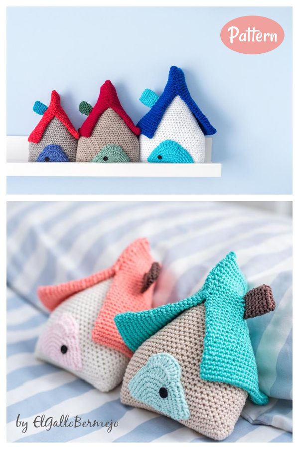 Adorable Amigurumi House Crochet Pattern
