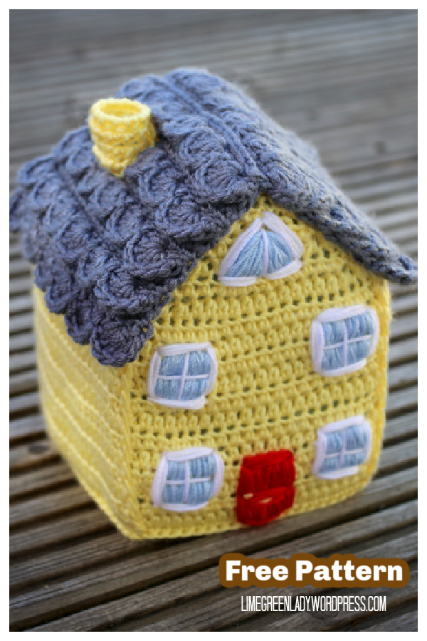 Adorable Amigurumi House Free Crochet Pattern