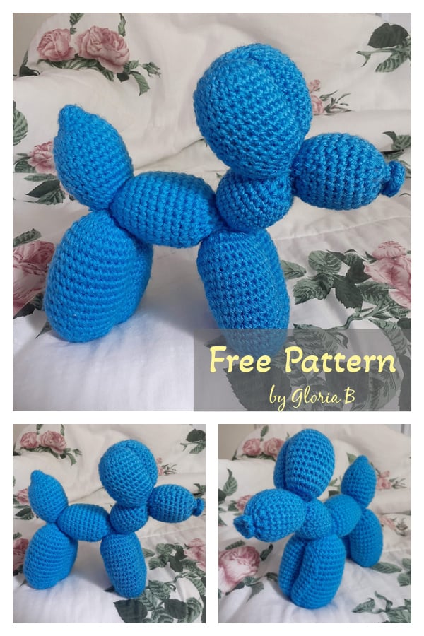 Balloon Dog Free Crochet Pattern 