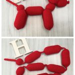 Balloon Dog Free Crochet Pattern
