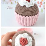 Birthday Cupcake Amigurumi Free Crochet Pattern