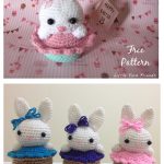 Bunny Cupcake Free Crochet Pattern