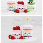 Cake Amigurumi Crochet Pattern