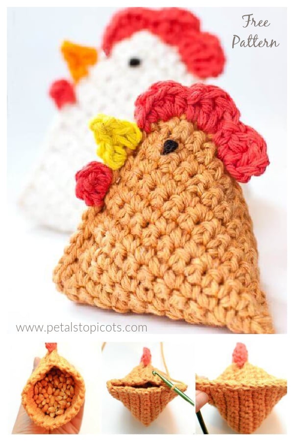 Chick Bean Bag Free Crochet Pattern