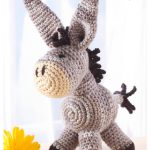 Dearest Donkey Amigurumi Free Crochet Pattern