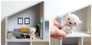Doll House Free Crochet Pattern